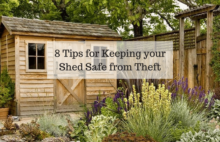 8 tips for keeping your shed safe from theft